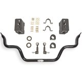 Detroit Speed Tubular Anti-Roll Bars for 1979-1986 CAPRI, 1979-1993 MUSTANG - 031423DS Sway Bar, Tubular, Front, Hollow, Steel, Black Powdercoated, 1.438 in. Diameter, Ford, Mercury, Kit thumbnail 3
