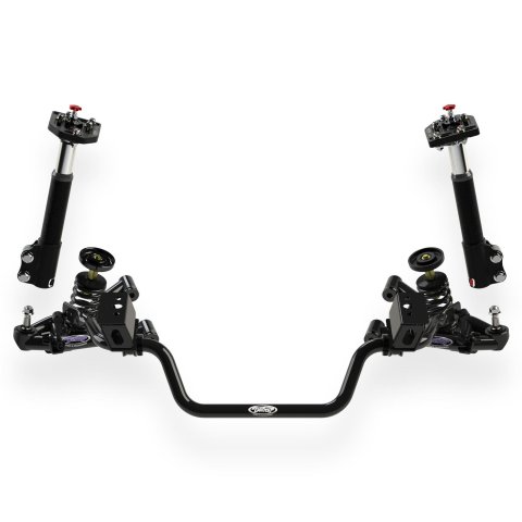 Detroit Speed Front Kit 1 Handling Packages 031383DS Suspension Package, 1, Coil Springs, Single Adjustable Shocks, Sway Bar, Lower Control Arms, Front, Ford,