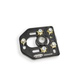 Detroit Speed Caster Camber Kits for 1979-1989 MUSTANG - 030342DS Wheel Alignment Kit, Caster/Camber Plates, Aluminum, Black, Upper Strut Mount, Ford, Pair thumbnail 2