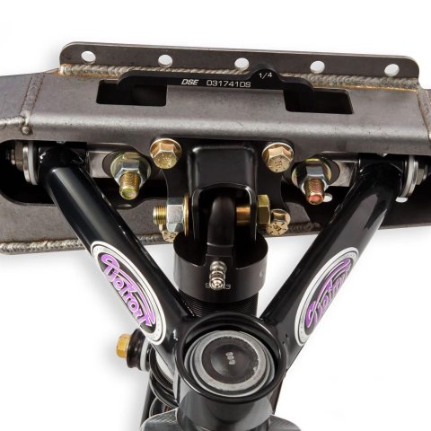 Detroit Speed Fox Body Short Long Arm Conversion Systems for 1979-1986 CAPRI, 1979-1993 MUSTANG - 032096-DDS Suspension Package, Front, Conversion, Double Adjustable Coilovers, Sway Bar, Upper/Lower Control Arms, Ford, Mercury. Kit thumbnail 1