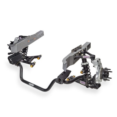 Detroit Speed Fox Body Short Long Arm Conversion Systems for 1979-1986 CAPRI, 1979-1993 MUSTANG - 032096-DDS Suspension Package, Front, Conversion, Double Adjustable Coilovers, Sway Bar, Upper/Lower Control Arms, Ford, Mercury. Kit thumbnail 2