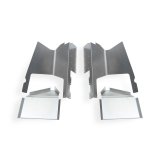 Detroit Speed Fender Apron Panels for 1979-1986 CAPRI, 1979-1993 MUSTANG - 010508DS Panels, Steel, Natural, Left and Right, Ford, Mercury, Kit thumbnail 1