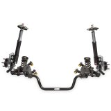 Detroit Speed Front Kit 2 Suspension Kits 031385DS Handling Package, 2, in. Drop Upraights, Coil Springs, Double Adjustable Shocks, Sway Bar, Control Arms, Front, Ford, thumbnail 4