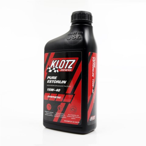 15w40 Klotz Synthetic Racing Estorlin Lubricant KE-954 Engine Oil, Estorlin, Synthetic, 15W40, 1 qt., Each thumbnail 2