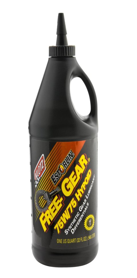 75W75 Klotz Synthetic FREE-GEAR Hypoid Gear Lubricant KE-965 Lube, FREE-GEAR, Hyphoid, Synthetic, 75W75, 1 qt., Each