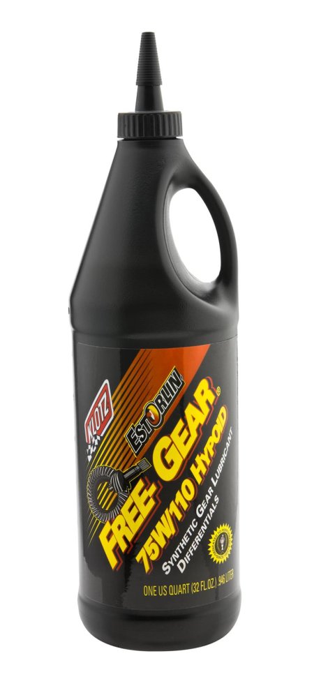 75W110 Klotz Synthetic FREE-GEAR Hypoid Gear Lubricant KE-995 Lube, FREE-GEAR, Hyphoid, Synthetic, 75W110, 1 qt., Each thumbnail 1