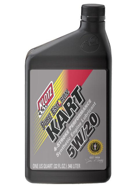 5w20 Klotz Synthetic Pure Estorlin Kart 4-Stroke Performance Oil KE-225 Engine Oil, 4-Stroke, Synthetic, 5W20, 1 Quart, Each thumbnail 1