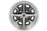 Legendary Wheels Magnum 400 Charcoal Machined 14x6 Wheels, Machined, 14 in. x 6.00 in., Aluminum, Machined, 4 x 114.3mm Bolt Circle, 3.75 in. Backspacing, Ford, Each thumbnail 6