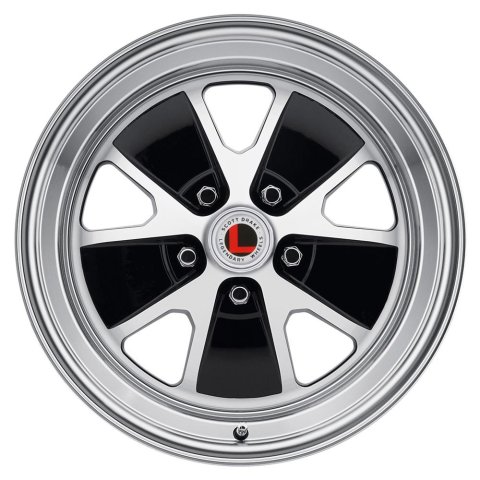 Legendary Wheels Styled Alloy Black Machined 17x8 Wheels, Machined, 17 in. x 8.00 in., Aluminum, Machined, 5 x 114.3mm Bolt Circle, 4.75 in. Backspacing, Each thumbnail 2