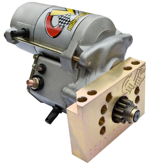 CVR Protorque Maximum Starters 5323M Starter, Maximum, Mini, 3.1 HP, 5 Position Mount, Chevy, Each thumbnail 1