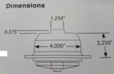 CVR Proflo Maximum Water Pumps 6551 Electric Pump, Maximum, Billet Aluminum, Black Anodized, 55 gpm, Chevy, 5.7L, V8, Each thumbnail 2