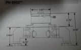 CVR Proflo Extreme Water Pump Assemblies 8502CL Pump, Electric, Extreme, 55 gpm, Billet Aluminum, Clear Anodized, Ford, Small Block, Each thumbnail 2