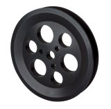 CVR Vacuum Pump Pulleys VS28 Pulley, VP625K, 5 in, Aluminum, Black Anodized, Bolt-On, Each thumbnail 1