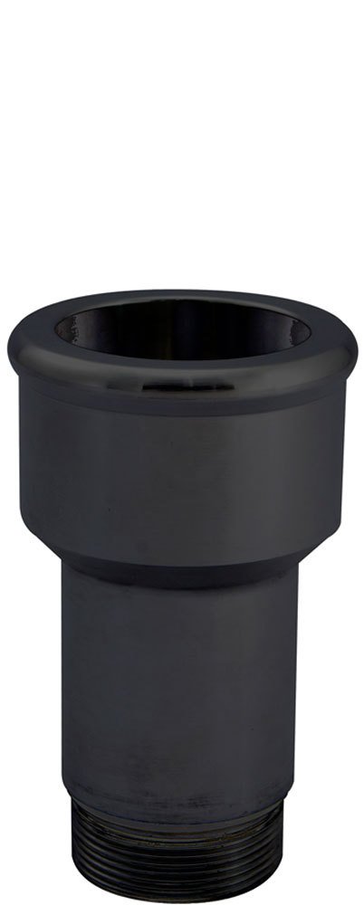 CVR Water Pump and Thermostat Fittings 8175BK Fitting, Adapter, Straight Cut to Hose Barb, Straight, Billet Aluminum, Black Anodized, 1 3/16 in., 1 3/4 in. Hose Barb, Each thumbnail 3