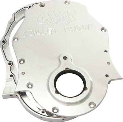 CVR Timing Covers TC2454CL Cover, Billet Aluminum, 2-Piece, Chevy, Big Block, Each thumbnail 1