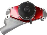 CVR Proflo Maximum Water Pumps 7554R Electric Pump, Maximum, Billet Aluminum, Red Anodized, 60 gpm, Chevy, Big Block, Each thumbnail 3