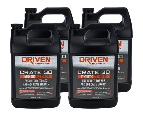 10w30 Driven Racing Oil Crate 30 Full Synthetic High Performance Motor 22308-4 Engine Oil, 30, 10W-30, Synthetic, ZDDP Enhanced, 1 Gallon, Set of 4 thumbnail 4