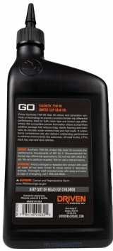 75W90 Driven Racing Oil Synthetic Gear 04230 Oil, Synthetic, 75W90, Limited Slip Additive, 1 qt., Each thumbnail 2