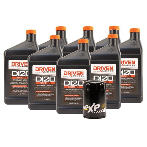 Driven Racing Oil Change Kits 20825K Engine Kits, Canister Filter, 0W20, Synthetic, 8 qts., Designed for GM Truck Engines, Chevrolet, 5.3L/6.2L Gen V, Kit thumbnail 2