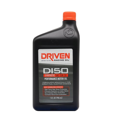 15w50 Driven Racing Oil DI Synthetic Motor 18506 Engine Oil, Synthetic, DI50 Direct Injection, 15W50, 1 Quart, Each thumbnail 2