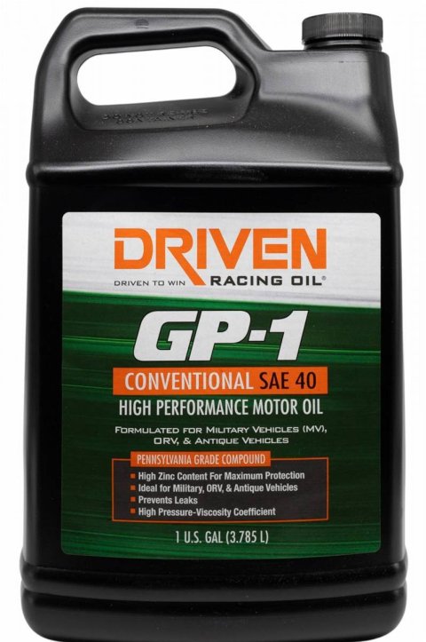 40 Driven Racing Oil GP-1 High Performance Conventional Motor 19416 Engine Oil, Conventional, SAE 40, 1 Gallon, Each thumbnail 3