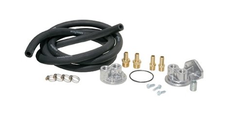 Perma-Cool Oil Filter Relocation Kits 10618 Kit, Single Filter, 3/4-16 in. Threads, 22mm x 1.5 Engine Threads, Kit thumbnail 1