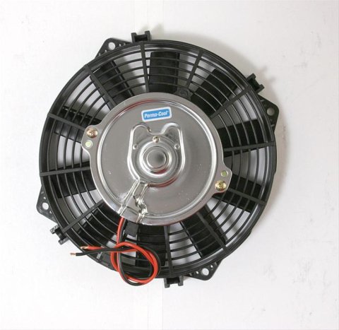 8 Inch 2,400 CFM Perma-Cool Standard Electric Fan 19128 Fan, Single, in. Diameter, Reversible, cfm, Black, Plastic, Each thumbnail 2