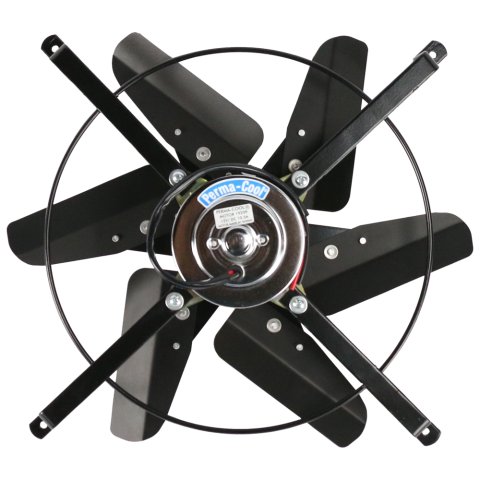 16 Inch 2,950 CFM Perma-Cool High Performance Electric Fan 19115 Fan, Single, in. Diameter, Reversible, cfm, Aluminum Blade, Kit thumbnail 1