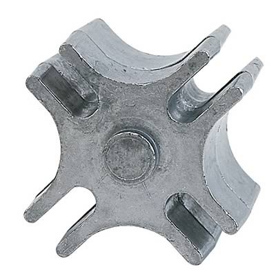 Perma-Cool Mechanical Fan Spacers 24100 Spacer, Aluminum, Natural, 1 in. Thick, 5/8 in. Pilot, Kit thumbnail 1