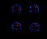 Dakota Digital HDX Direct-Fit Analog Gauge Systems HDX-73C-PU-K Kit, Direct Fit, HDX, Analog/Digital, Black Face, White/Multicolor Illuminated Numbers, White/Multicolor Illuminated Pointer, Chevy, Kit thumbnail 6