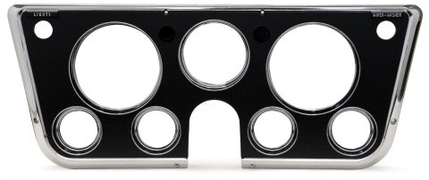Dakota Digital Reproduction Instrument Bezels ICM-67C-PU 67-72 Chevy truck faceplate reproduction thumbnail 1