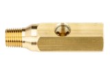 Dakota Digital Oil Pressure Adapters 130071 Gauge Adapters, Pressure, Brass, Each thumbnail 1