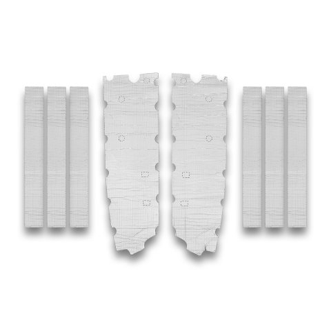 Flatline Barriers Door Insulation and Sound Dampening Kits for 1964-1966 MUSTANG - TABZ6003 Deadener Kit 1964-66 Ford Mustang Coupe thumbnail 4