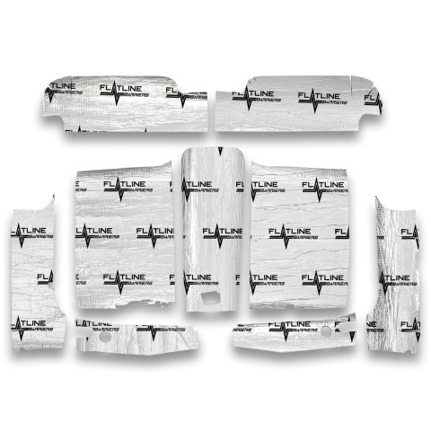 Flatline Barriers Roof Insulation and Sound Dampening Kits TABT4017 Heat Barrier Deadening Mats, Roof, Adhesive Backed, Chevrolet, GMC, Standard Cab, Kit thumbnail 6