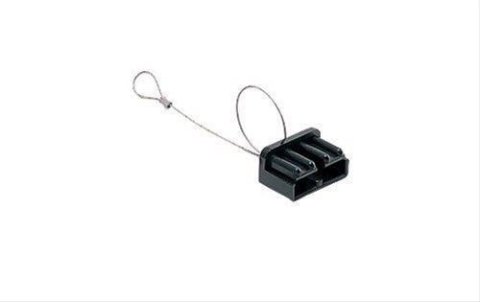 Warn Quick-Connect Plug Dust Covers 69847 Cover, Black, 175 amp Plugs, Each