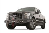 Warn Ascent Bumpers 100915 Bumper, Ascent, Rear, Fabricated, Steel, Black Textured, Ford, Each thumbnail 1