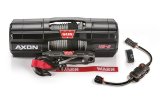 4,500 lbs. Warn Axon 45-S Powersport Winch 101140 Winch, 45-S, Electric, 12 V, lbs., Hawse Fairlead, 50 ft. Length Synthetic Rope, Handlebar Switch Remote, Each thumbnail 8