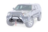 Warn Semi-Hidden Kit Winch Mounting Systems for 2005-2011 TACOMA - 102876 Mounts, Systems, Bumper Mount Style, Steel, Black Powdercoated, Toyota, Each thumbnail 3
