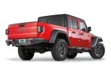 Warn Elite Series Rear Bumpers for 2020-2021 GLADIATOR, 2018-2021 WRANGLER - 106300 Bumper, Series, Fabricated, Steel, Black Textured Powdercoated, Jeep, Rear, Each thumbnail 1