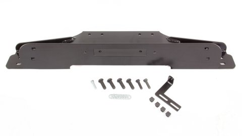 Warn Wrangler Winch Mounting Plates for 1997-2006 WRANGLER - 37170 Plate, Steel, Black, Jeep, Each thumbnail 3