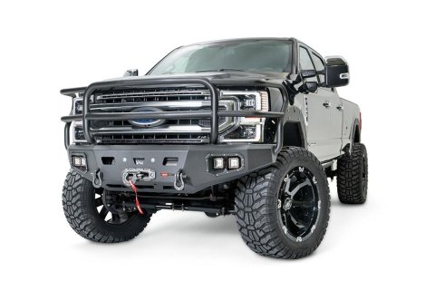 Warn Ascent HD Bumpers with Full Grille Guards 106914 Bumper