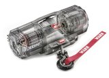 5,500 lbs. Warn Axon 55-S Powersport Winch 101150 Winch, 55-S, Electric, 12 V, lbs., Hawse Fairlead, 50 ft. Length Synthetic Rope, Handlebar Switch Remote, Each thumbnail 4