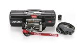 5,500 lbs. Warn Axon 55 Winch 101155 Winch, 55, Electric, 12 V, lbs., Roller Fairlead, 50 ft. Length Steel Cable, Handlebar Switch, 10 ft. Corded Remote, Each thumbnail 1