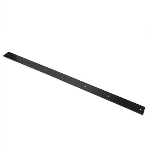 Warn Plow Blade Wear Bars 81570 Snow Bar, Reversible, Steel, Black Powdercoated, 54.00 in. Length, Each thumbnail 1