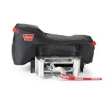 Warn Stealth Series Winch Covers 102641 Cover, Series, Vinyl, Black, M8, XD9, 9.5XP, VR8000, VR10000, VR12000, Each thumbnail 3