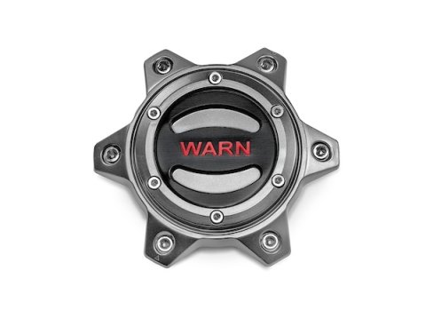 Warn Wheel Center Caps 104484 CENTER CAP, ACC_CNTR_CAP_WHL_6X55_GR_RED