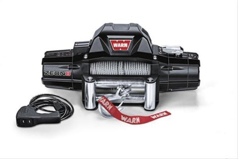 8,000 lbs. Warn Zeon 8 Series Winch 88980 Winch, 8, Electric, 12 V, lbs., Roller Fairlead, 100 ft. Length Steel Cable, 12 ft. Wired Remote thumbnail 3
