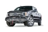 Warn Ascent Bumpers 100916 Bumper, Ascent, Rear, Fabricated, Steel, Black Textured, Ford, Each thumbnail 2