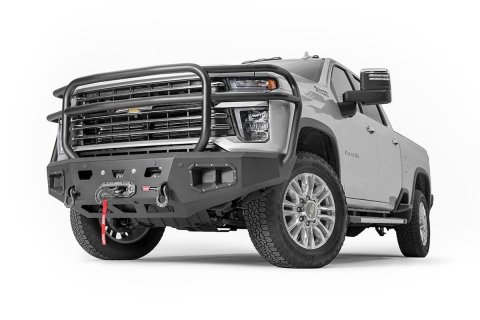Warn Ascent HD Bumpers with Full Grille Guards 107005 Bumper