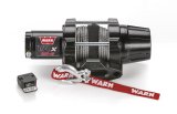 2,500 lbs. Warn VRX 25-S Winch 101020 Winch, 25-S, Electric, 12 V, lbs., Hawse Fairlead, 50 ft. Length Synthetic Rope, Handlebar Switch Remote, Each thumbnail 2